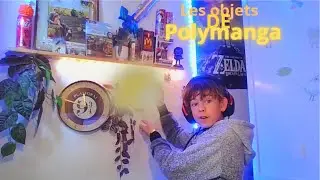 PRESENTATION Des objet que j'ais acheter a polymanga partie 1
