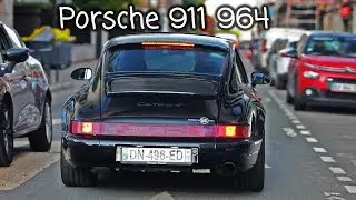 Quick spin around Paris in a Porsche 911 964