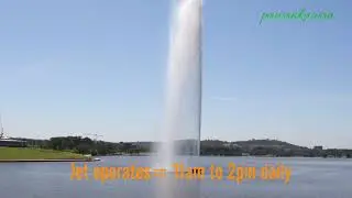 The Captain James Cook Memorial - water jet