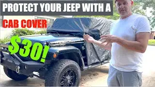 ОБЗОР НЕДОРОГОЙ ЧЕХОЛ ДЛЯ JEEP &mdash; Чехол для кабины 2007&ndash;2025 гг. | Защита от любых погодных услови...