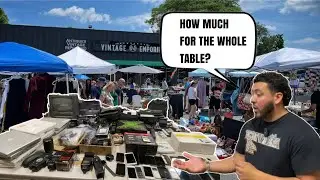 I Bought Someone&rsquo;s Entire Electronic Stand At The Flea Market!!