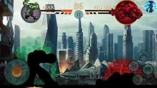 Shadow Fight 2 Green Hulk vs Red Hulk. | samurai