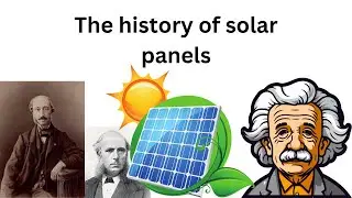 The history of solar panels