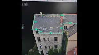 Dachvermessung mit Drohne und 3D Software. Link in der Beschreibung