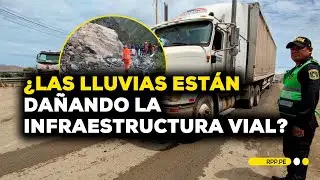 Lluvias intensas en Perú: carreteras dañadas y alertas vigentes #RotativaRPP