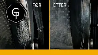 Slik reparer og farger du opp slitte skinnseter med Quixx Leather & Vinyl Repair Kit