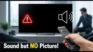 Sony TV Sound But No Picture | Quick Fixes You Can Try!