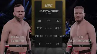 TYBURA🇵🇱 🆚 BŁACHOWICZ🇵🇱 #ufc5 #ufcheavyweight #marcintybura #janblachowicz  #mma #poland #polish 