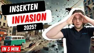 Insekten-Invasion 2025? 🆘 Was in Deutschland bald auf uns zukommt! 👈 erkl&auml;rt in 3 Minuten