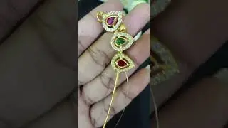 Pink Green Stone Nath | ad stone nath | Bridal nath |#trending #youtubeshort#viralvideo@mayasonawane