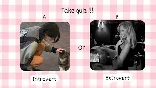 Are you an introvert or an extrovert quiz!? ☁🌷| shining_star67 | 🦢