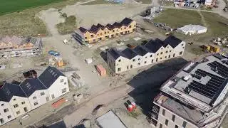 Drone flight in Waterzande Hulst Netherlands original sound