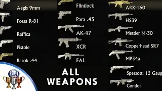 Uncharted 4 All Weapons - I Accidentally All The Guns Trophy Guide