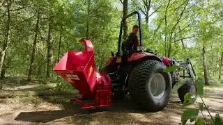 Knegt 100% Electric Compact Tractor at Work