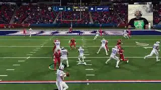 Playing an All-Madden unranked game gettin the ball to Adonai in t... | #ski_wii_hennessy on #Twitch