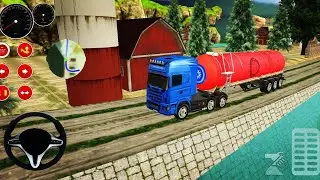 Tanker truck driving simulator | 3d indian tanker truck driving simulator | truck wala game | truck