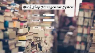 Book Shop Management System C# Project