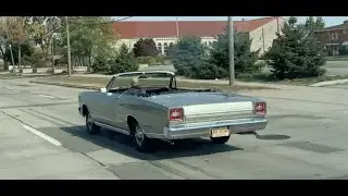 Galaxie is in for the new convertible top, plus a ride in the Bel Air on Woodward