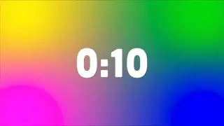 10 seconds countdown (Đồng hồ đếm ngược 10 gi&acirc;y)