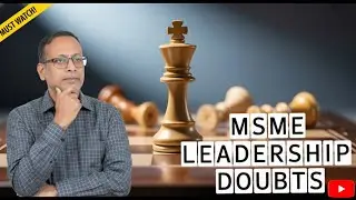 The Battle Within | Conquering Self-Doubt as an MSME Leader