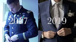 FILMING A GROOM PREP: A COMPARISON FROM MY FIRST TO NOW