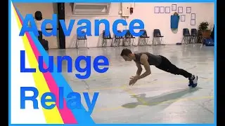 Fencing Footwork - Advance Lunge Relay