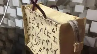 Jute bags models models gift