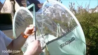 Roofbi, install on a city bike