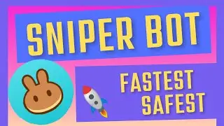 Free Sniper bot Tutorial. Best Front Runner bot For Pancakeswap