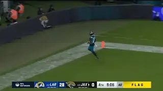 Travis Hunter Scores 1st Career TD - RAMS vs JAGUARS - 2025-26 NFL SEASON WEEK 7