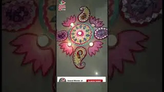@Creatuberchitra  | Diwali Decoration Idea & Diwali Rangoli Design For Home | #Diwali #Rangoli #deco