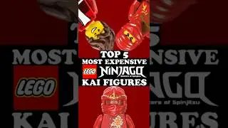 Top 5 most expensive LEGO Ninjago Kai minifigures (2026) #lego #ninjago #legoninjago #legoshorts