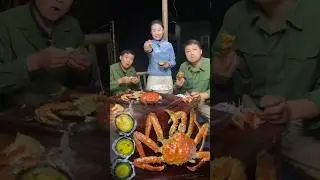 Giant Crab Recipe #traditional  #shorts #crabs