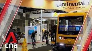 Autonomous vehicles take centre stage at world transport technology congress in Singapore