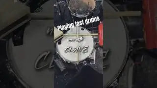 How to play fast drums #drummer #drumfam #drumlife #drumming #drummers #fyp #epic