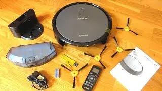 $90 WiFi Robot Vacuum | DeeBot N79 EcoVacs Refurbished Unboxing