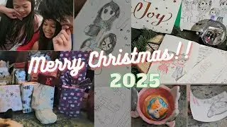 Семейное рождественское утро 2025 года 🎄 Распаковка подарков - подарки ручной работы, смех, розыг...