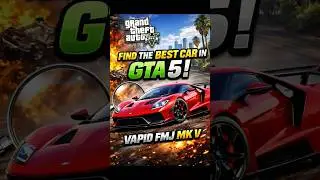 🚗 GTA 5 Best Car? | Vapid FMJ Mk V 🔥 #shorts #viral #short #gaming #gta5 #viralvideo #mrbeast