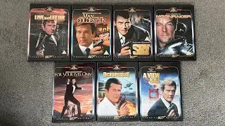 Коллекция DVD Джеймса Бонда Роджера Мура