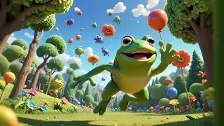 The Flying Frog&rsquo;s High Jump 🐸🏆 | Funny Nursery Rhyme for Kids