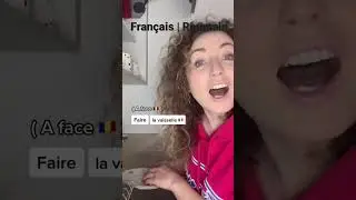 &rdquo;Faire la vaisselle&rdquo; en Roumain 🇷🇴 #apprendre #fran&ccedil;ais #roumain #la__vinia
