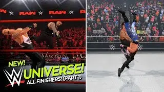 New WWE Universe Game: All Signatures & Finishers (Part 1)