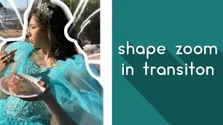 shape zoom in transition | videostar tutorial | talia