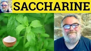 😎 Znaczenie sacharyny - Definicja sacharyny - Definicja sacharyny - Przykłady sacharyny - Sacharyna