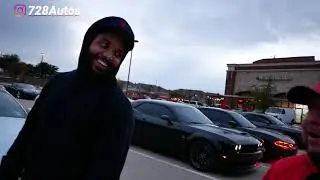 Hellcat and widebody Scatpacks bully Ecoboost Mustang! Plus behind the scenes RELL TO REAL PRANK!!