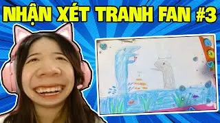 SAMMY CÙNG MÈO SIMMY NHẬN XÉT TRANH FAN TẶNG | SIMMY CẠN LỜI KHI REACTION TRANH HỒ CÁ CON