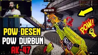 AK47 POW D&Uuml;RB&Uuml;N OYNADIM🧐🧐🧐 / GEMİ &Ouml;L&Uuml;M MA&Ccedil;I TDM (GAMEPLAY) / ZULA