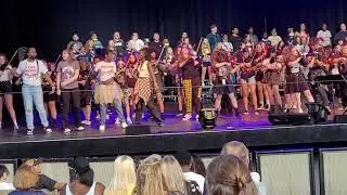 Crazy Train performed by Westport Middle School 6th Grade Orchestra & Choir