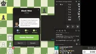 My First Live Stream (Playing Chess)