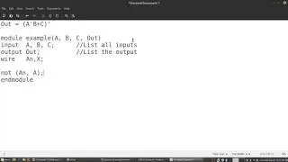 Mathematical Function to Structural Verilog